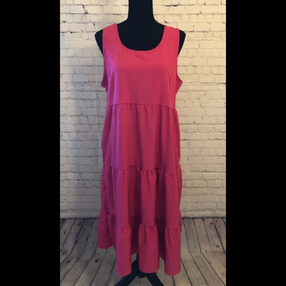 Unbranded Dresses & Skirts - EUC pink sleeveless dress - XL